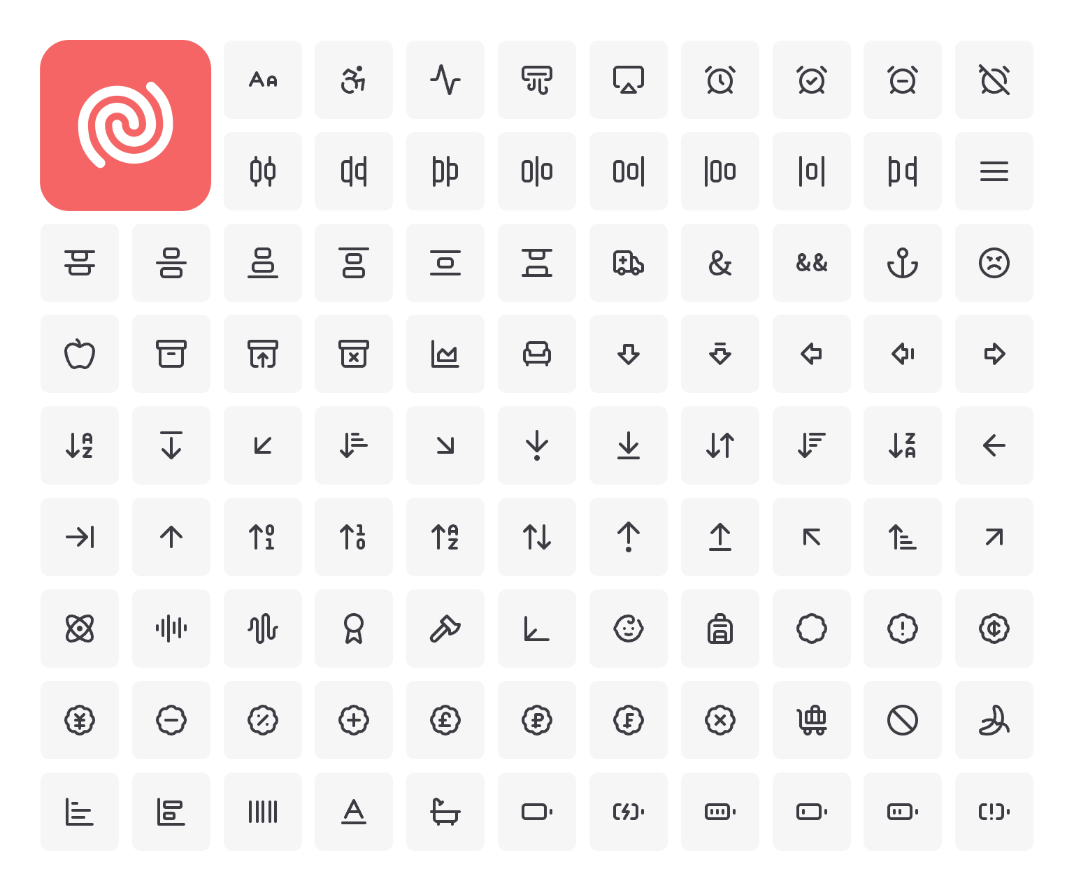 Lucide icon examples