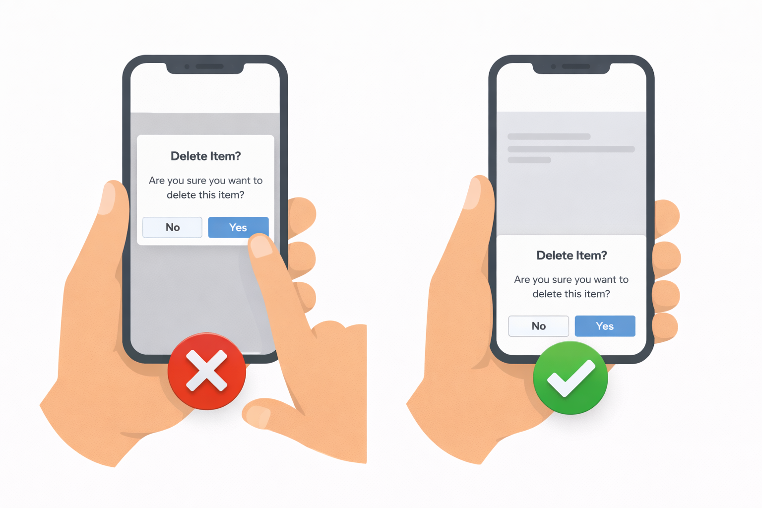 Design comparison: modals vs. bottom sheet